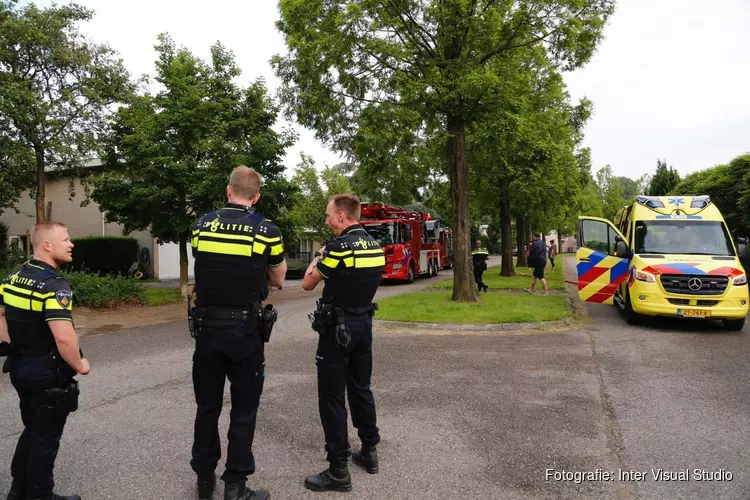 Bewoner gewond bij woningbrand in Hoofddorp