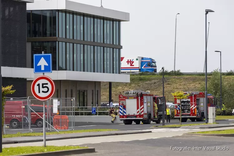 Accu ontploft in datacenter aan de Pudonweg op Schiphol-Rijk