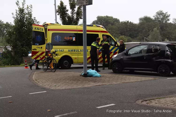 Fietser aangereden in Badhoevedorp