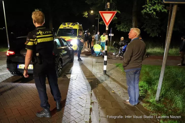 Scooterrijder gewond na ongeval met auto