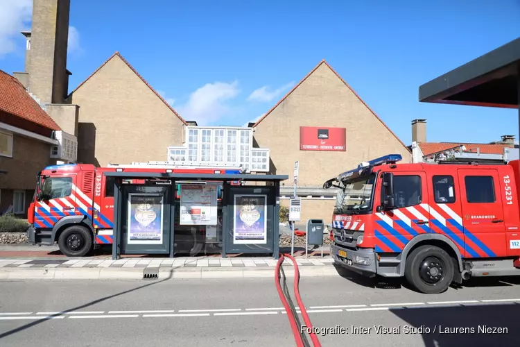 Brand bij opname studio&#39;s in Aalsmeer