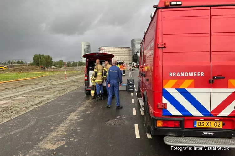 12 Vaten met vermoedelijk drugsafval gevonden in Hoofddorp