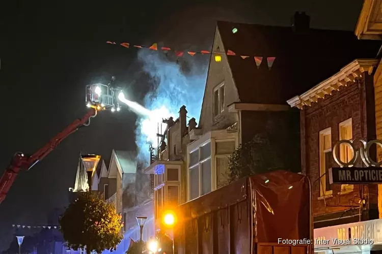 Grote brand in Aalsmeer