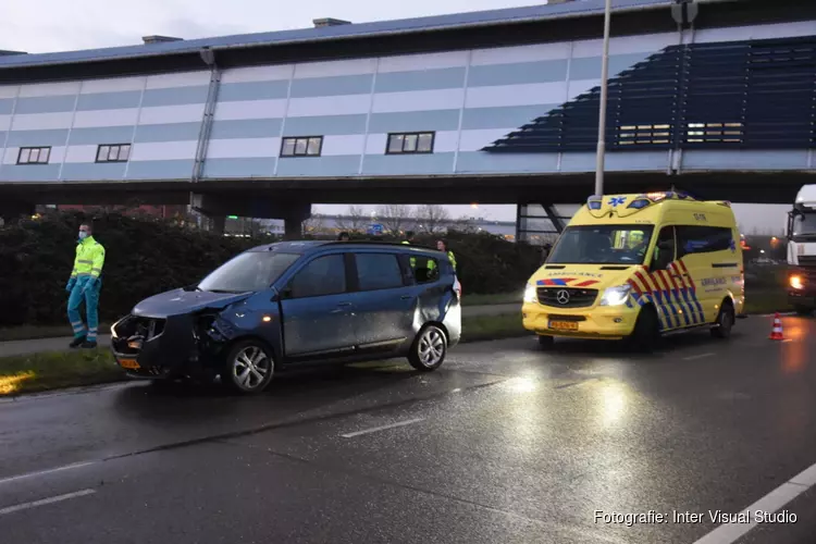 Aanrijding ter hoogte van Bloemenveiling