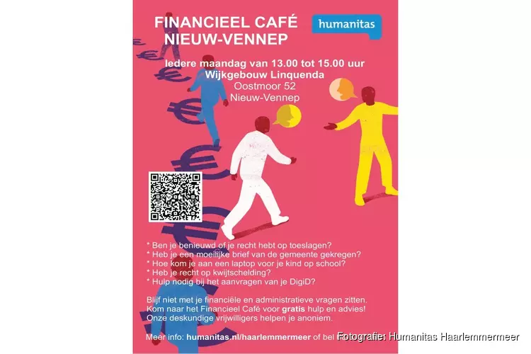 Financieel Café Nieuw-Vennep weer iedere maandag open in Linquenda