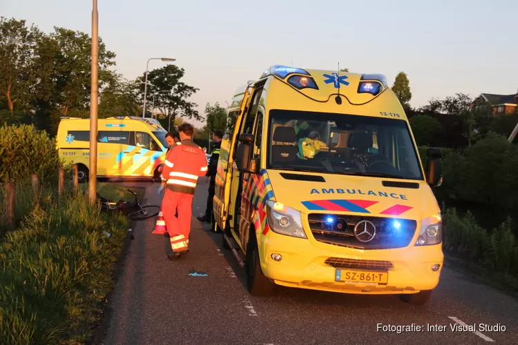 Fietser zwaargewond aangetroffen in Aalsmeer