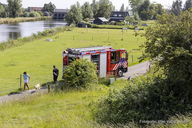 Brandje in bunker Fort Bezuiden Spaarndam