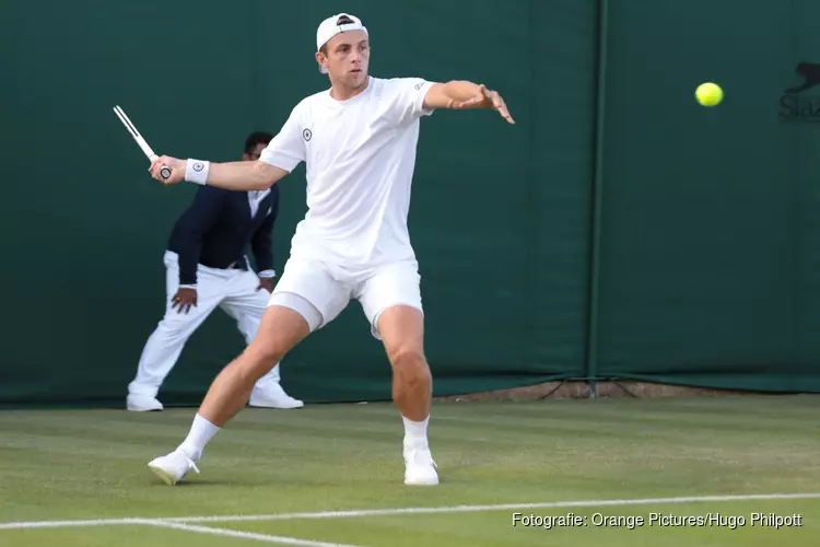 Griekspoor en Van Rijthoven naar tweede ronde Wimbledon