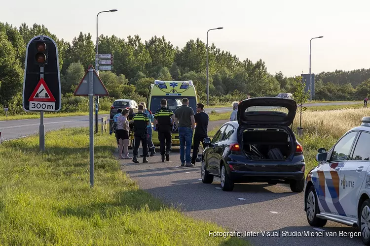 Fietser gewond bij eenzijdig ongeval in Spaarndam