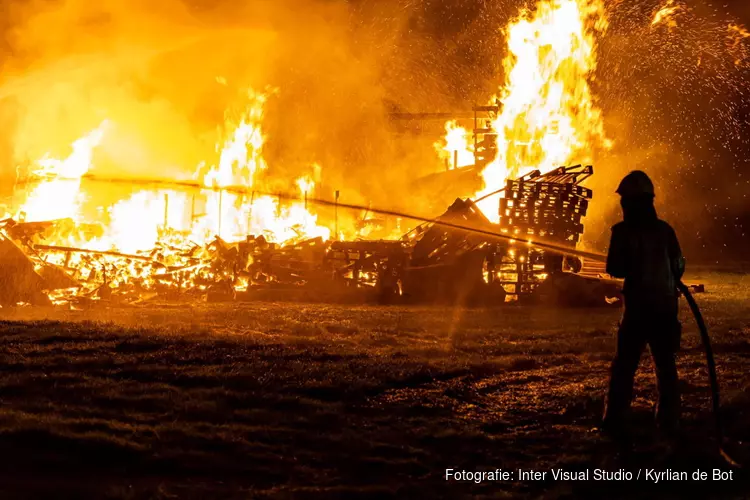 Jeugdbrandweer in Zwanenburg blust &#39;grote buitenbrand