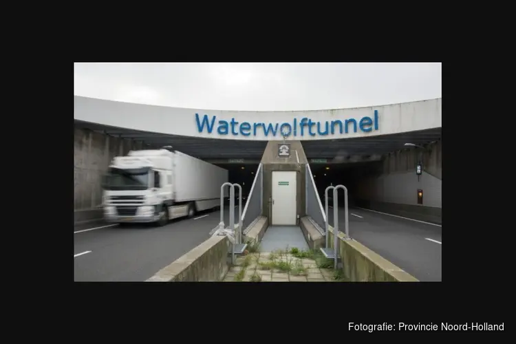Afsluiting Burgermeester Brouwerweg (N201) bij Waterwolftunnel