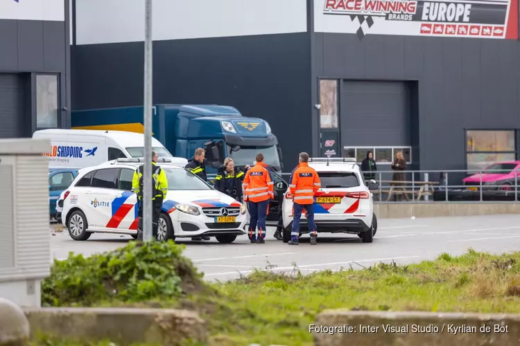 Bedrijfsongeval bij bedrijf in Nieuwe-Vennep