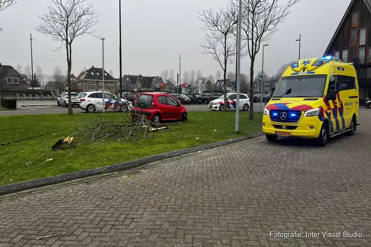 Twee kinderen in auto bij ongeluk in Vijfhuizen