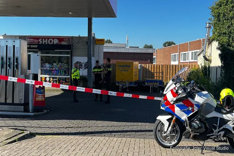 Overval op tankstation in Badhoevedorp
