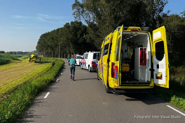 Motorrijder overleden bij ongeval in Halfweg