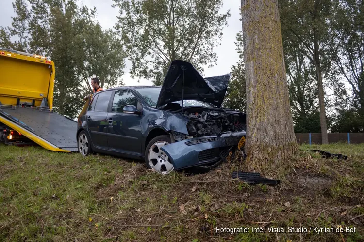 Auto total loss bij eenzijdig ongeval in Hoofddorp