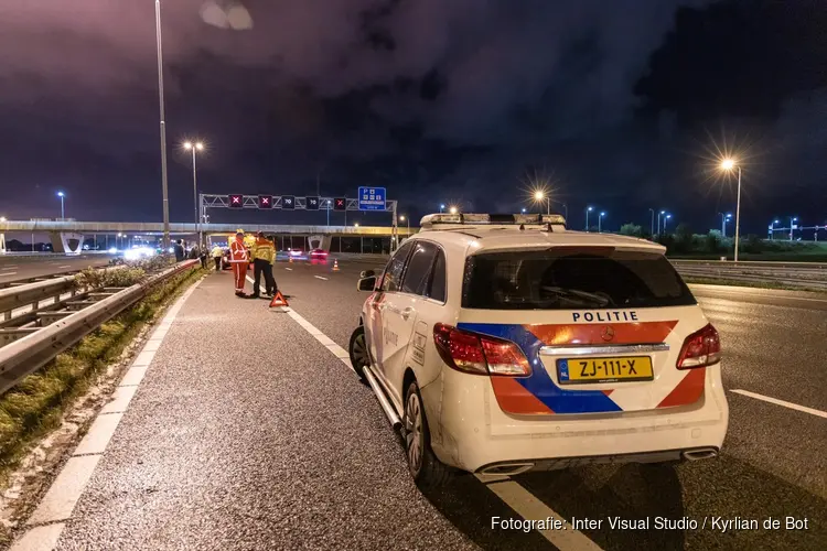 Tweede ongeluk op A4, mogelijk door gladheid