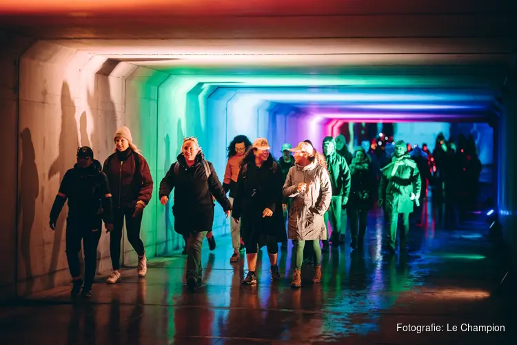 Lichtkunst, acts en straattheater toveren Zandvoort op 17 februari om tot openluchtmuseum