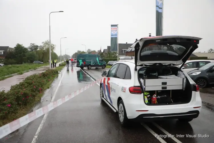 Motorrijder ernstig gewond na botsing in Aalsmeer