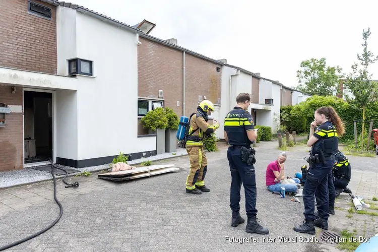 Twee katten overleden bij woningbrand in Hoofddorp