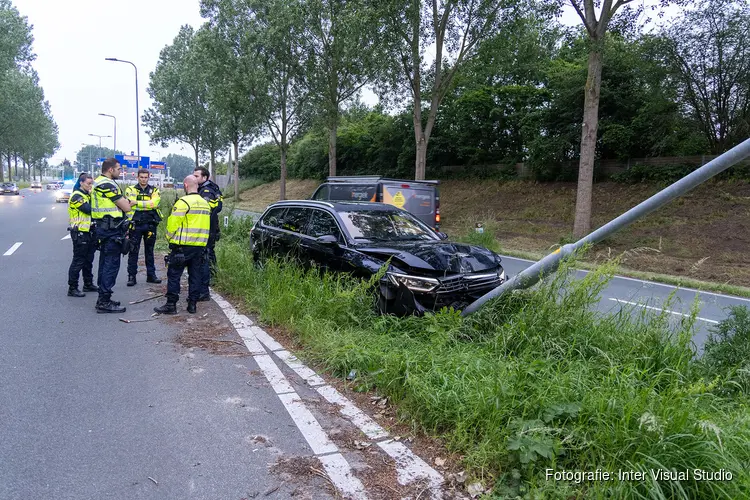 Gewonde bij ongeval op de Weg om de Noord (N201) bij Hoofddorp