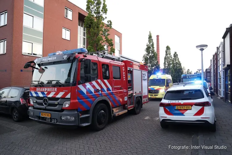 Oudere man gereanimeerd na brand in woning Aalsmeer
