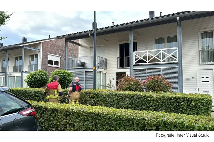 Brand in slaapkamer woning Hoofddorp