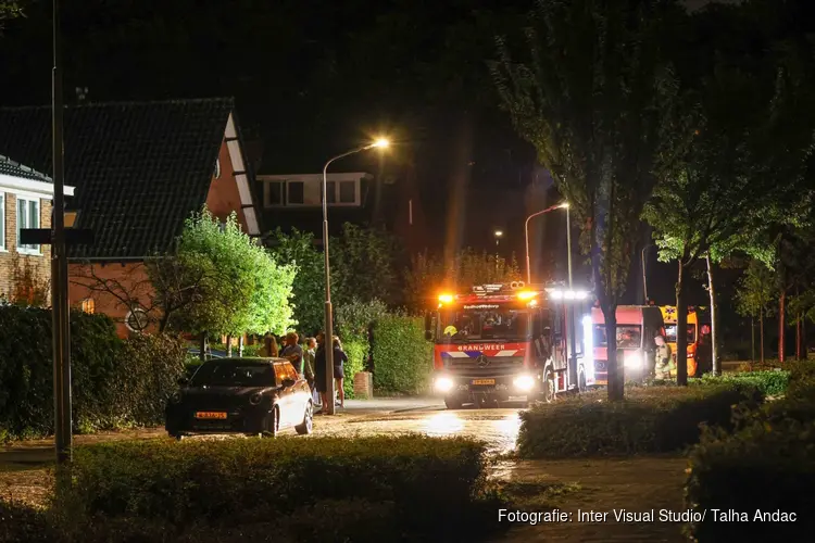 Melding van gaslucht in Badhoevedorp