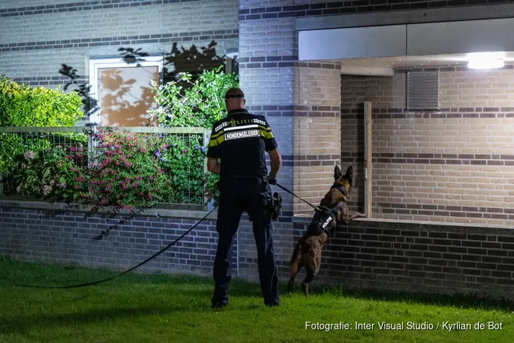 Veel politie op de been na overval op woning in Hoofddorp