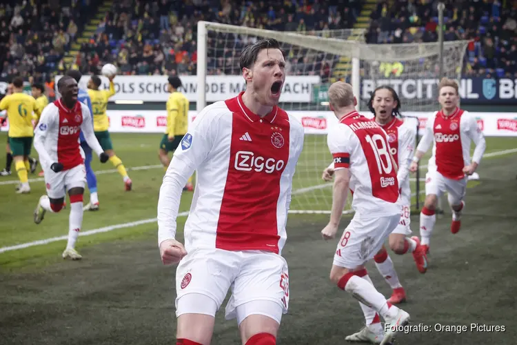 Ajax koploper na winst op Fortuna Sittard