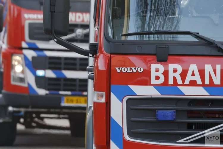 Woningbrand in Spaarndam, Spaarndammerdijk lange tijd afgesloten
