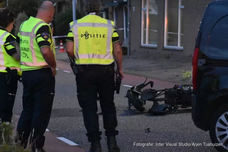 Gewonde scooterrijder die botste met auto is 28-jarige Zwanenburger