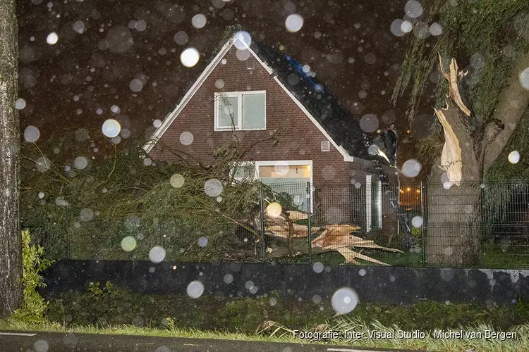 Inwoners Boesingheliede geschrokken van ravage na storm: "Een enorme puinhoop"