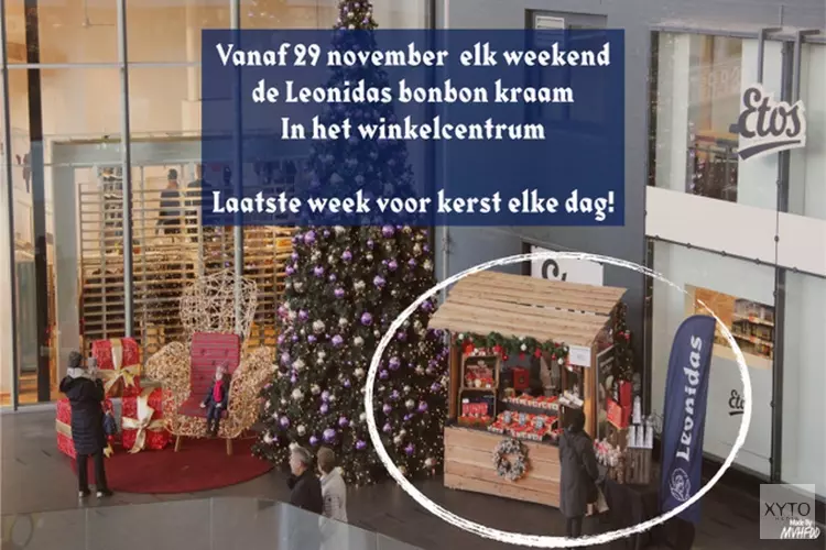 Leonidas shop-in-shop bij Multivlaai Hoofddorp