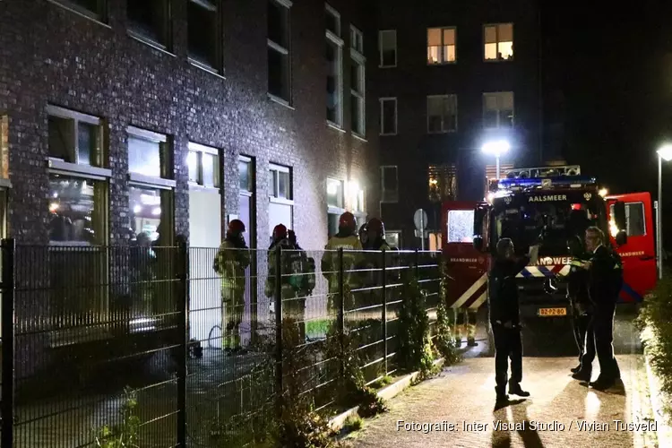 Brand in schoolgebouw Uithoorn