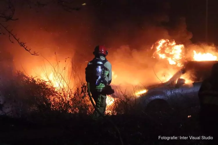 Opnieuw auto uitgebrand in Uithoorn