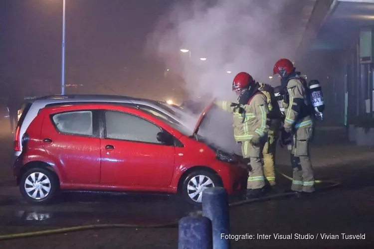 Derde auto uitgebrand in Uithoorn