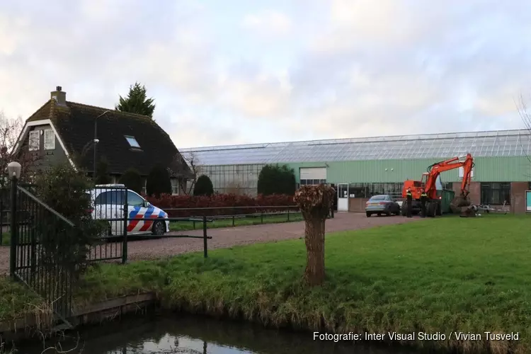 Gewonde bij ongeval met graafmachine in Aalsmeer