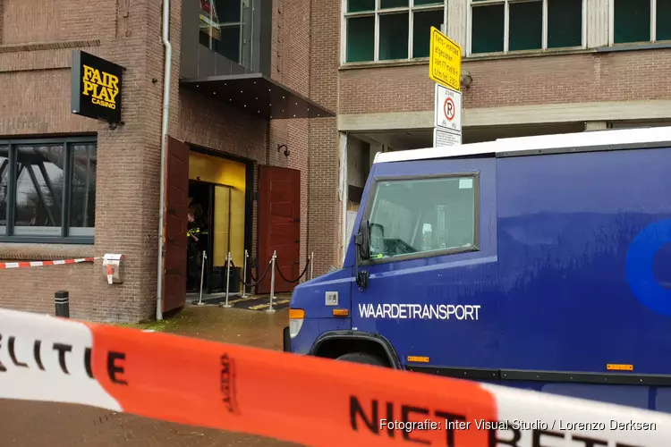 Overval op casino in Halfweg