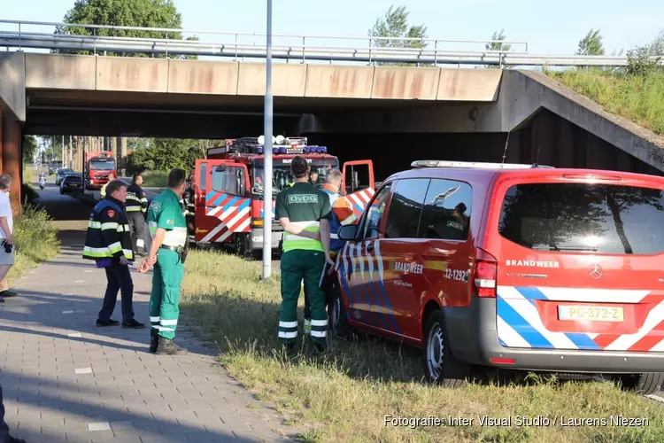 Bermbrand bij Weteringsbrug