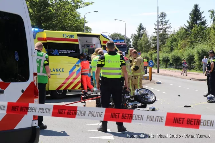 74-jarige motorrijder overleden na ongeluk in Aalsmeer