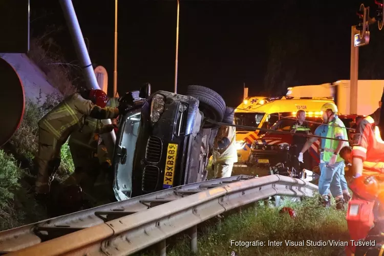 Zwaargewonde bij ernstig ongeval N201 Aalsmeer