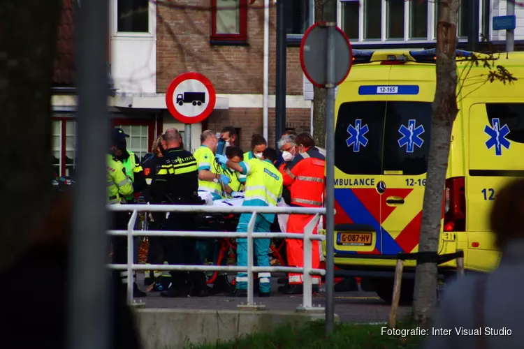 Fietsster gereanimeerd na ongeval in Hoofddorp