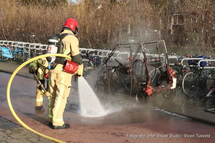 Canta uitgebrand in Uithoorn