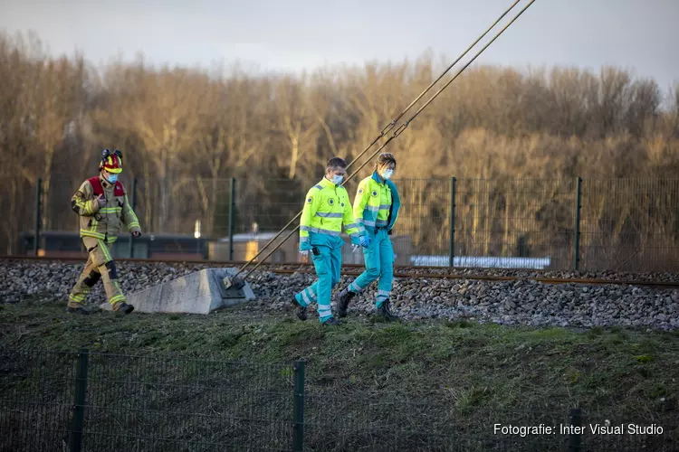 Treinverkeer tussen Haarlem en Amsterdam stil na ongeval