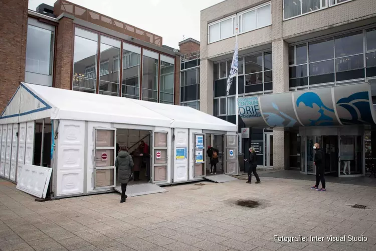 Stem tent in Aalsmeer