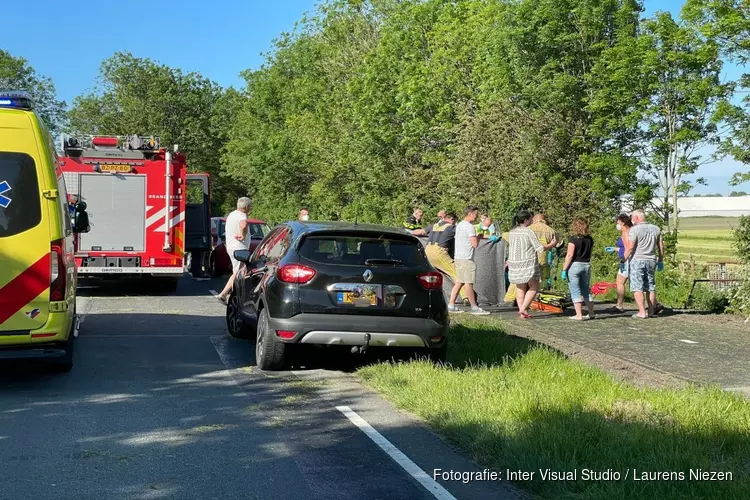 Scooterrijder raakt zwaargewond in Aalsmeer